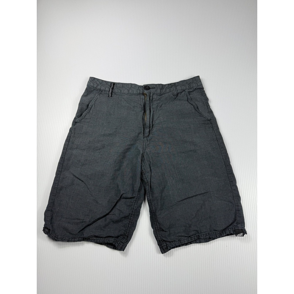 Vans Hybrid Shorts Casual‎ Striped Gray Mens Size 30